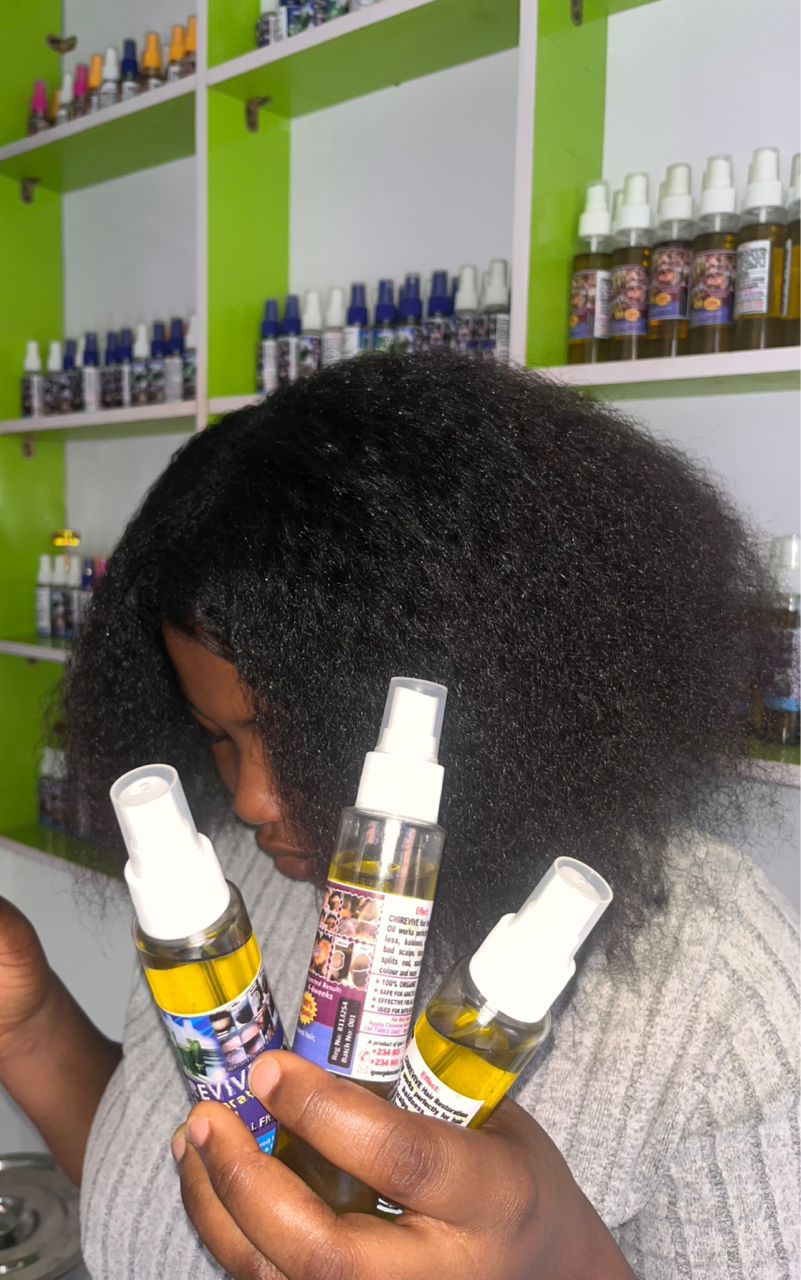 CHIREVIVE hair and beard care products